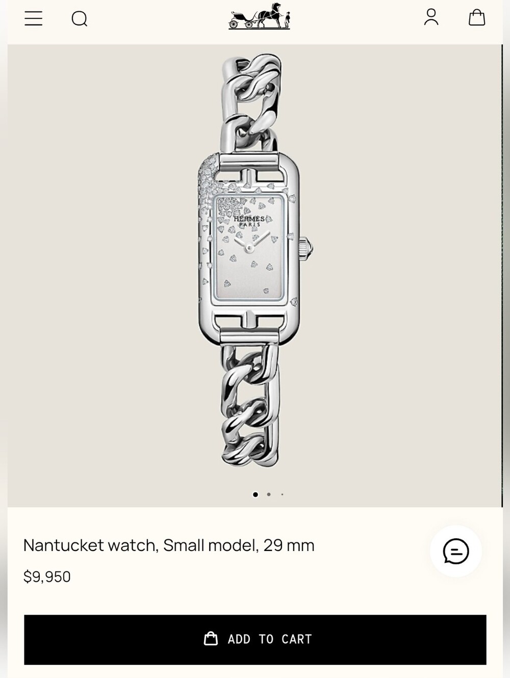 hermes diamond watch - Picture 16 of 16